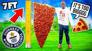 Eating the World’s Largest Foods for 24 Hours
