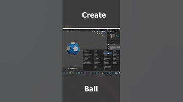 Ball in Blender  tutorial -Timelapse #animation #blender #ball #3d