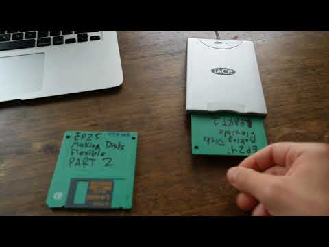 Podcast on a Floppy Disk