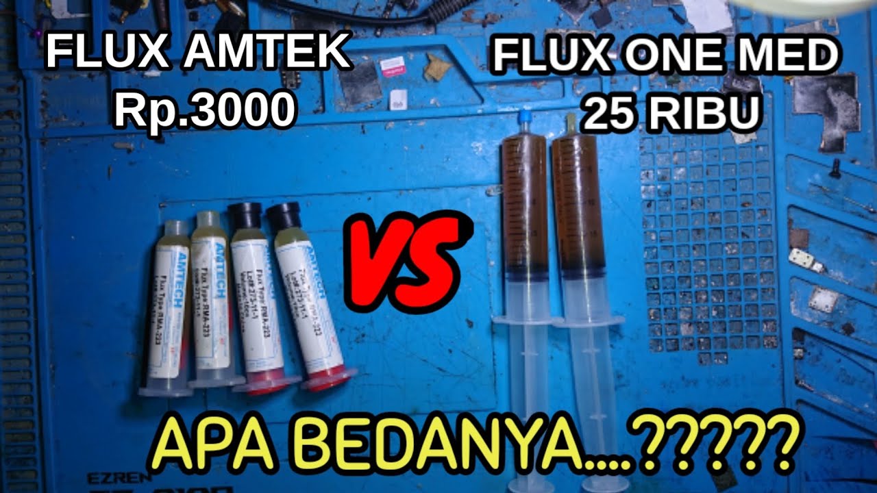 Uji Coba FLUX OneMed VS FLUX AMTEK RMA-223