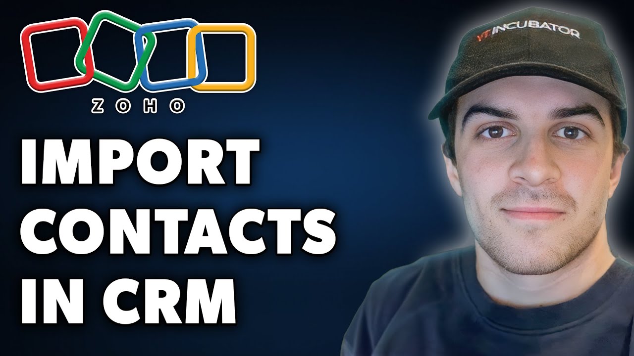 How To Import Contacts In Zoho CRM (Full 2024 Guide) - YouTube