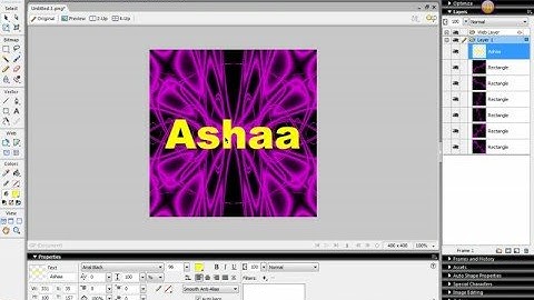 Fireworks 8 Tutorial