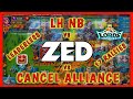 Leaderless ZED vs 17 Rallies of Cancel Alliance - Ft. LH NB || Lords mobile