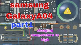 Samsung Galaxy A04 charging temperature to high part 1