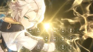 Video thumbnail of "『Albedo Demo / アルベド実戦紹介』Genshin Impact Windsong Lyre | 原神のライアー"