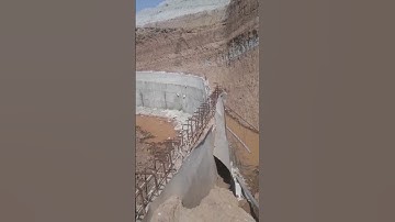 Retaining wall soil backfilling #civilengineering #retainingwall #soil