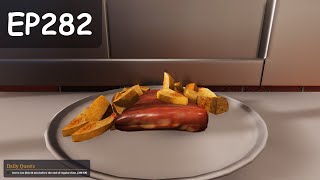Cooking Simulator EP282: [5-Stars]  Grilled Pork Ribs with French Fries screenshot 3