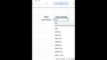 Enter Time Stamp using Now and Today Function | Date and Time | Google Sheets 🔥 😎
