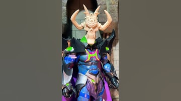 MashUp: SKELEGOD & BONE THRONE Motu QUICK LOOK Superhero Figure Review