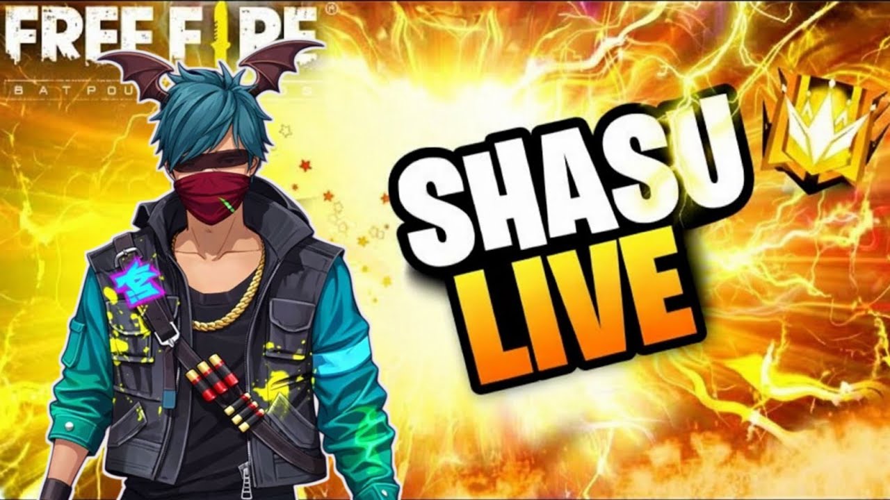 SHASU ON LIVE FREE FIRE 🔥