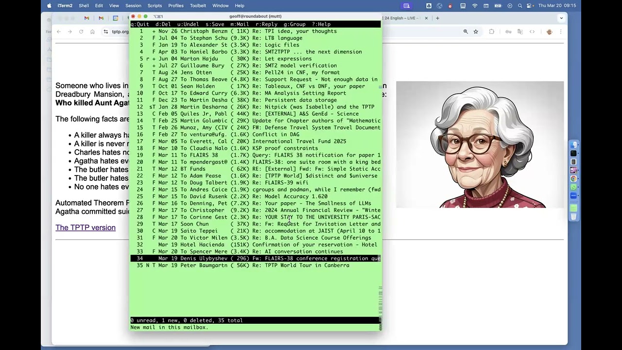 Geoff Sutcliffe TPTP Tutorial