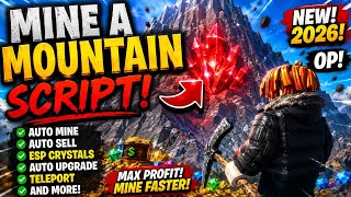Roblox Mine a Mountain Script Showcase | NEX HUB (Auto Mine, Crystal ESP, Auto Sell)