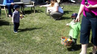 Isaac & Jack Easter Egg Hunt #2