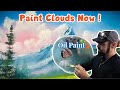 YOU CAN Learn To Paint Clouds In under 10 Minutes | Oil Paint | Paintings By Justin