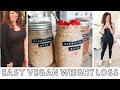 Easy Vegan Weight Loss With OVERNIGHT OATS // How I Stay Full & Satisfied // Plant Based Diet