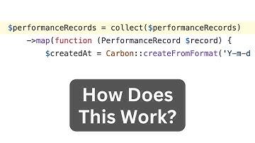 Laravel Collections: map(), reverse(), values() - Chain Example