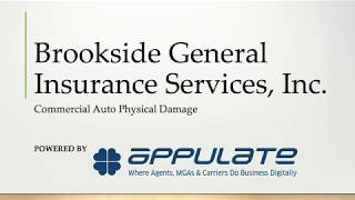 Brookside General Insurance Services, Inc - Instant premium indications!