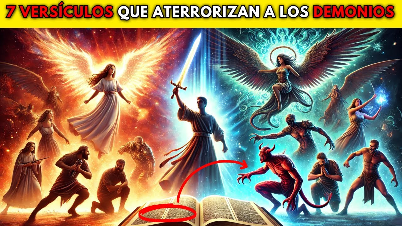 🕊️ ¡7 Versículos que Aterrorizan a los Demonios y Transforman Vidas ...