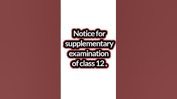 Supplementary examination date of class 12 for 2082.#nebnews #class12result2082 #supplementryexam