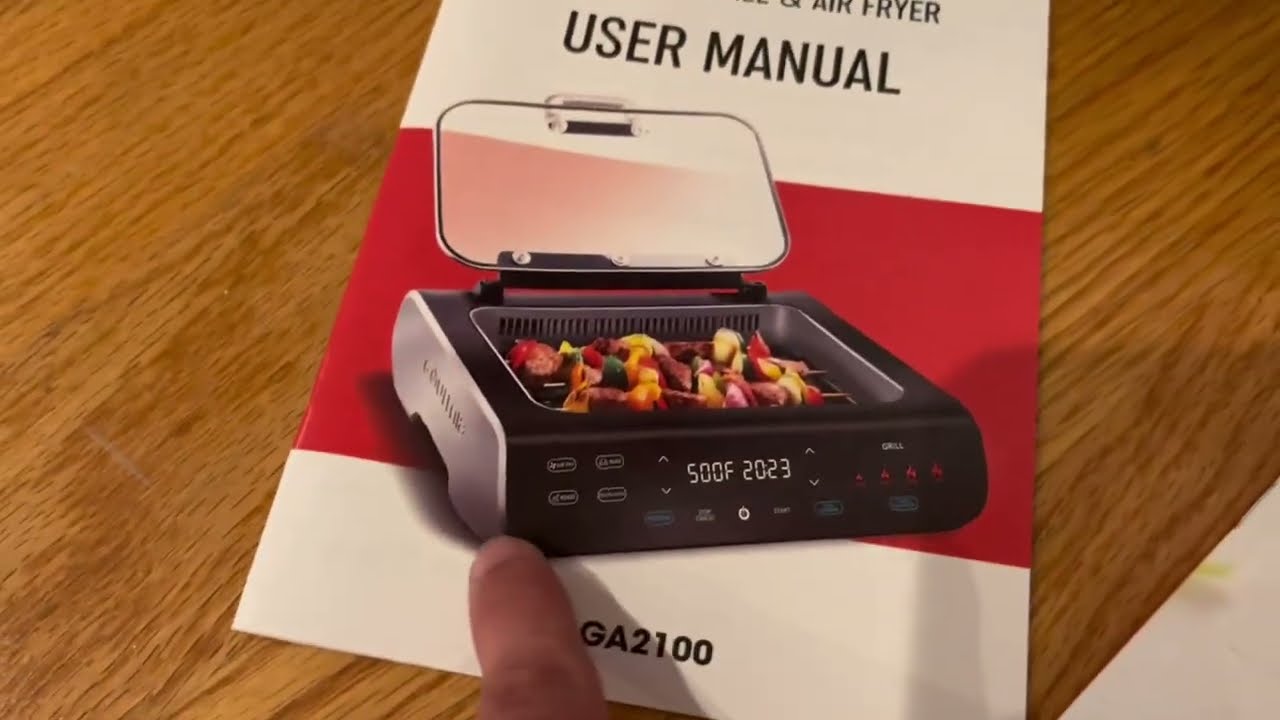 The BEST   Gourmia Smokeless Grill & Air Fryer Review