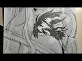 Drawing Tionishia ティオニシア Hug - Monster Musume Speed Drawing!
