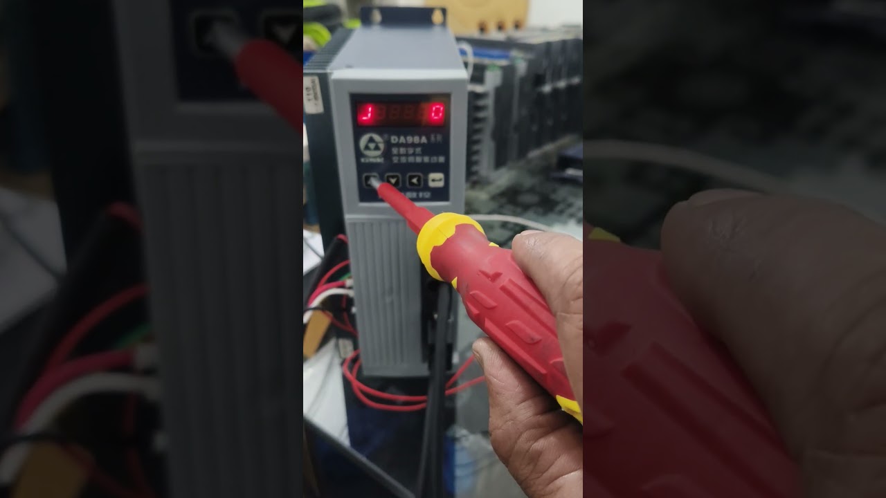 how to Run GSK DA98A servo on jog mode! Gsk servo DA98A jog mode per kaisy chlayen