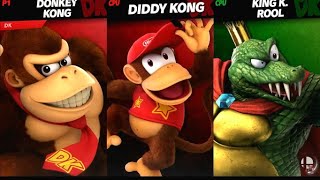 Donkey Kong & Diddy Kong Vs King K .Rool ( Super Smash Bros. Ultimate )