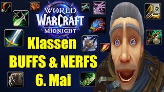 MASSIVE Klassen Buffs und Nerfs am 6. Mai | WoW Midnight Season 1