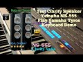 Test Clarity Sound Speaker Yamaha NS-555 playing Yamaha Tyros 5 Keyboard Demo