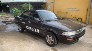 Toyota corolla 1990 máy 1.6 giá 37tr lh 0929318319 xem xe tại bến lức