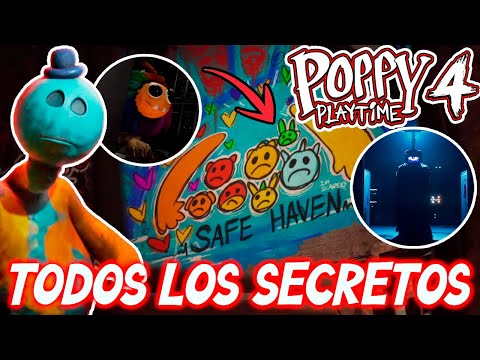 ENCONTRÉ TODOS los SECRETOS de Poppy Playtime Chapter 4 - Playtime News