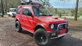 Mitsubishi Pajero mini H56a, Honda Civic aluminum radiator electric fan conversion. by Joseph Carlson 456 views 4 months ago 6 minutes