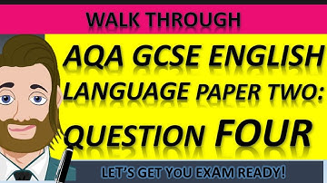 English Language Paper 2 Question 4 Quick Revision Session: AQA GCSE English Language - Non-Fiction.