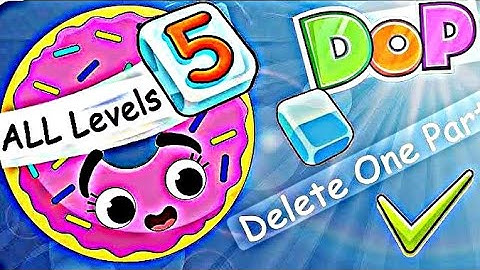 DOP 5: Complete Walkthrough of Levels 1-100 (All Solutions) | Delete One Part - #gameplay #dop5 