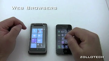 Windows Phone 7 vs. iOS