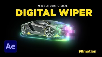 After Effects Digital Logo Wiper Tutorial (Include project files)