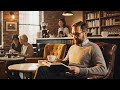 Relaxing Snowy Cafe Jazz ☕ Soft Winter Piano Music for Deep Relaxation