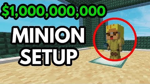 Profit From My ONE BILLION COIN Sand Minion Setup | Hypixel Skyblock