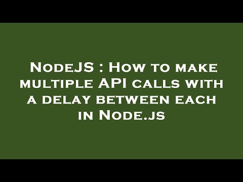 NodeJS : How