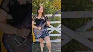 Guns N' Roses - Chinese Democracy Guitar Solo Cover By Juliana Wilson