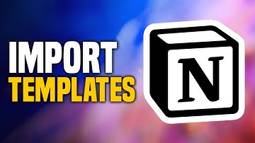 How To Import Notion Templates (EASY!)