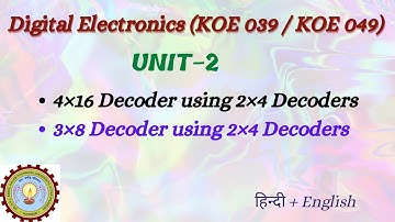 Implementation of Higher order decoder using lower order decoders