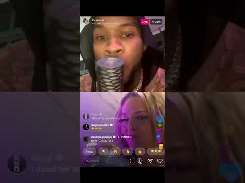 Tory Lanez live on Instagram with Alexis Texas