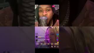 Tory Lanez live on Instagram with Alexis Texas