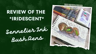 Review | Sennelier Iridescent Ink Brush Pens