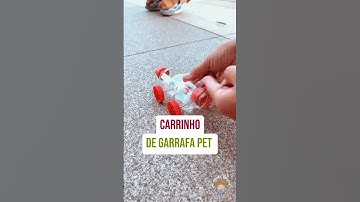 Carrinho de garrafa pet #artesanato #passoapasso #façavocêmesmo #comofazer #infantil