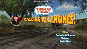 Thomas & Friends UK DVD Menu Walkthrough: Calling All Engines! (2005)