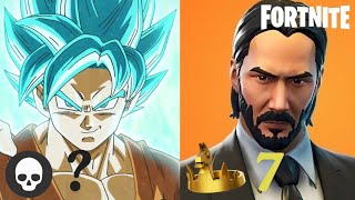 FORTNITE CHAPTER 5 SEASON 3 | SUPER SAIYAN BLUE GOKU | SOLO | Teaming In Solo Is Meta!?!?!  7