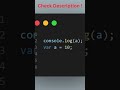 Can You Guess the Output? 🤯 #JavaScript