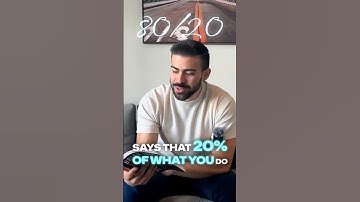 Do you practice the 80/20 rule? #sales #career